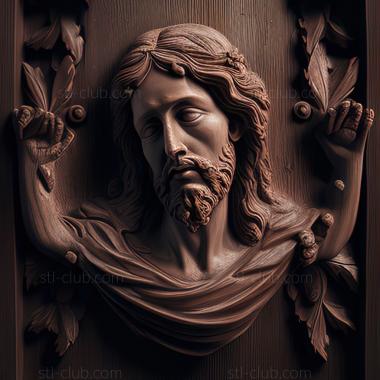 3D model st jesus (STL)